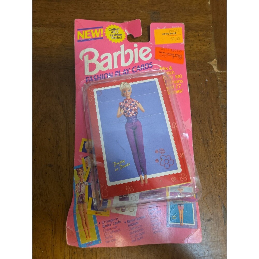 Barbie Pretty In Pants (1993) Mix & Match Design Fashion Play Cards
